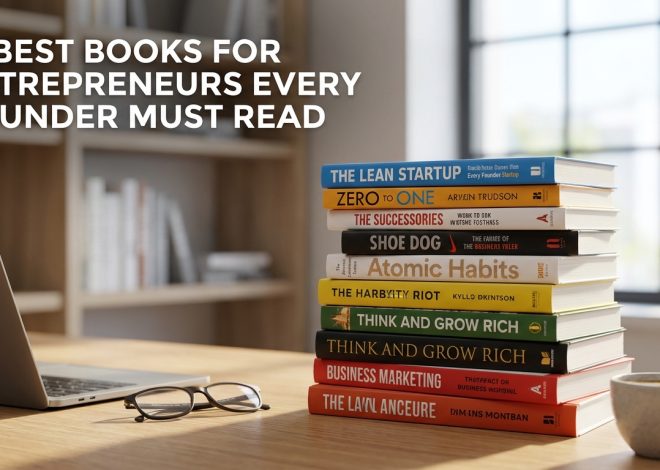 12 Best Books for Entrepreneurs Every Founder Must Read