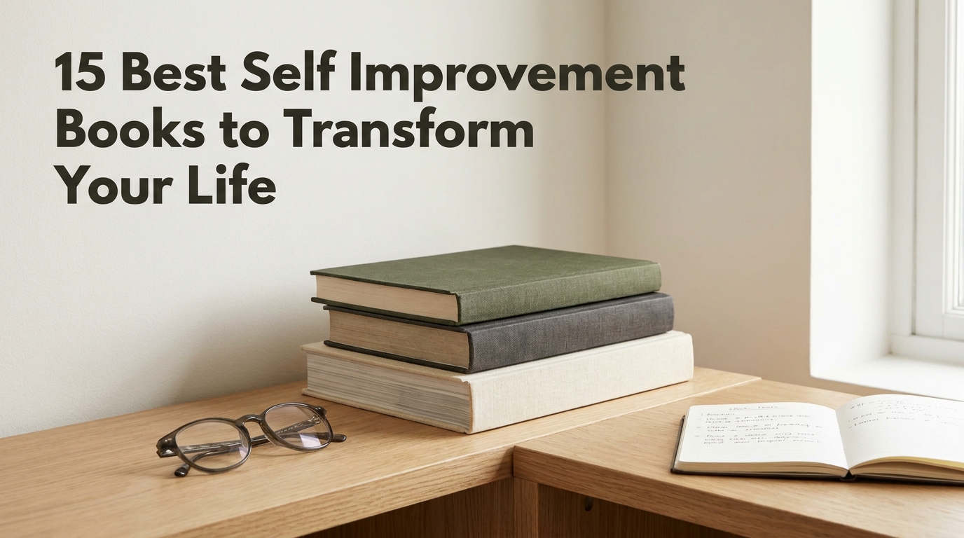 15 Best Self Improvement Books to Transform Your Life