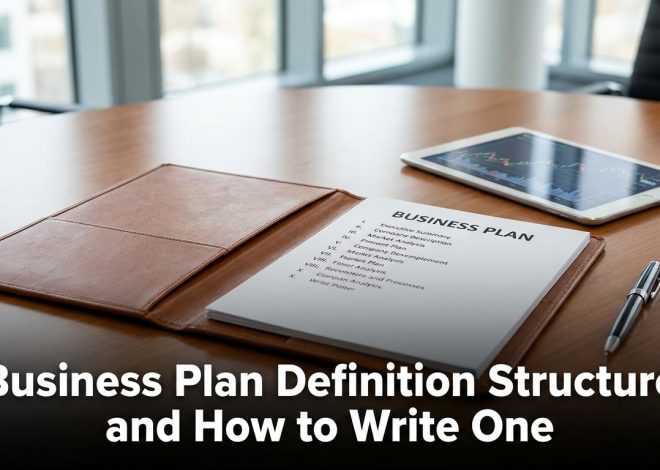 Business Plan Definition Structure and How to Write One