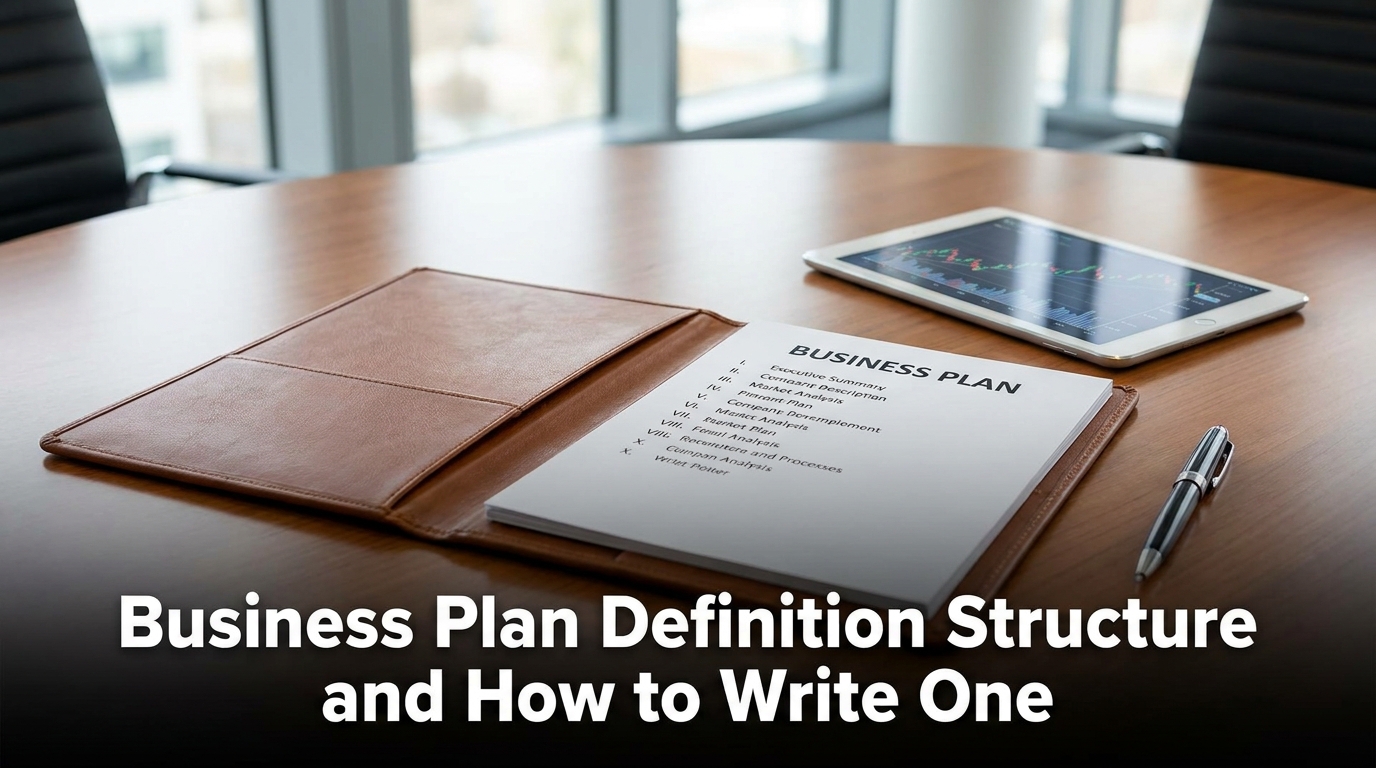 Business Plan Definition Structure and How to Write One
