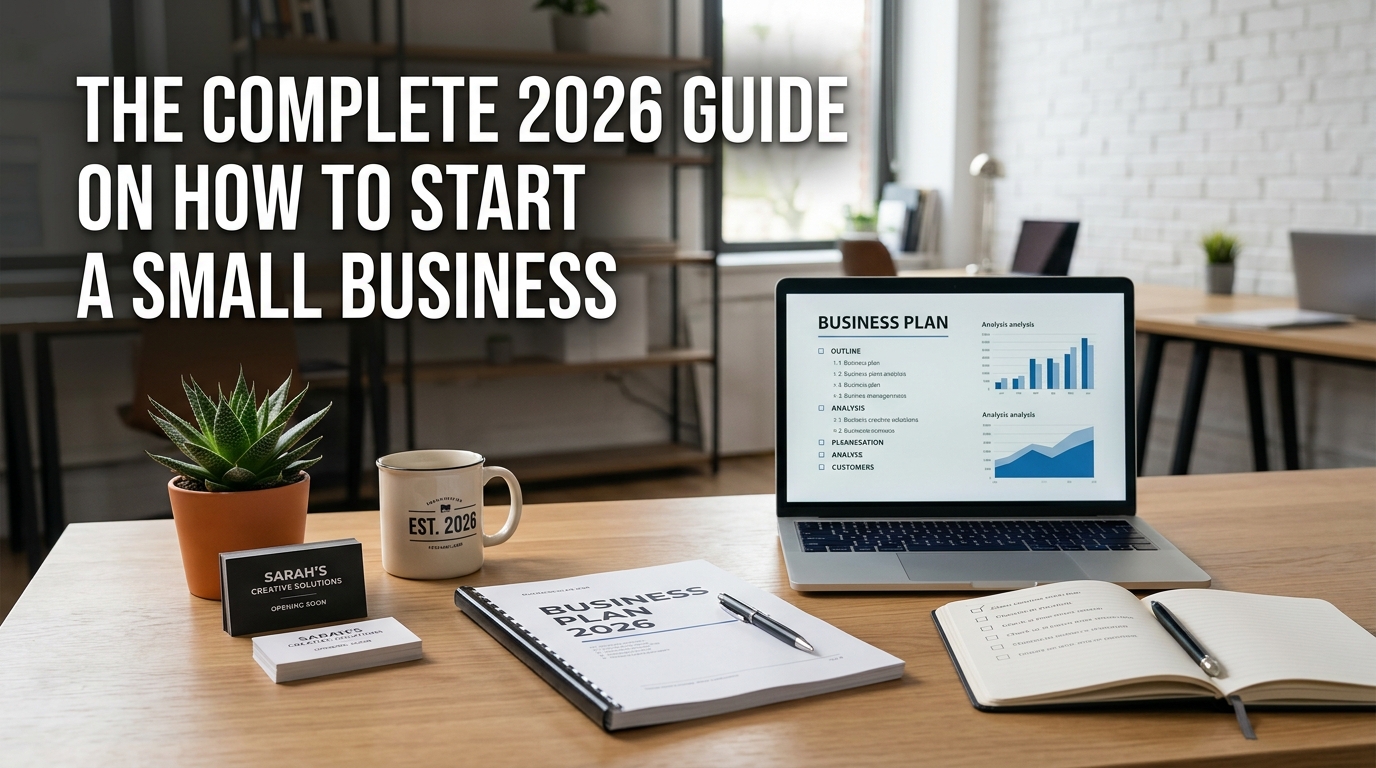 The Complete 2026 Guide on How to Start a Small Business