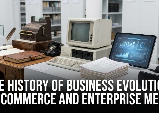 The History of Business Evolution of Commerce and Enterprise Meta