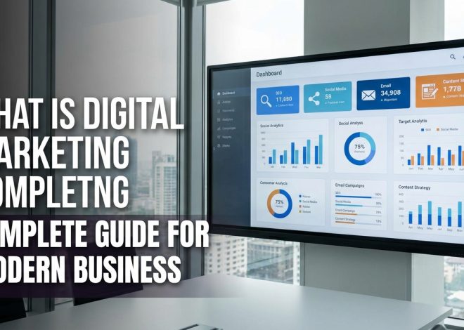 What Is Digital Marketing Complete Guide for Modern Business