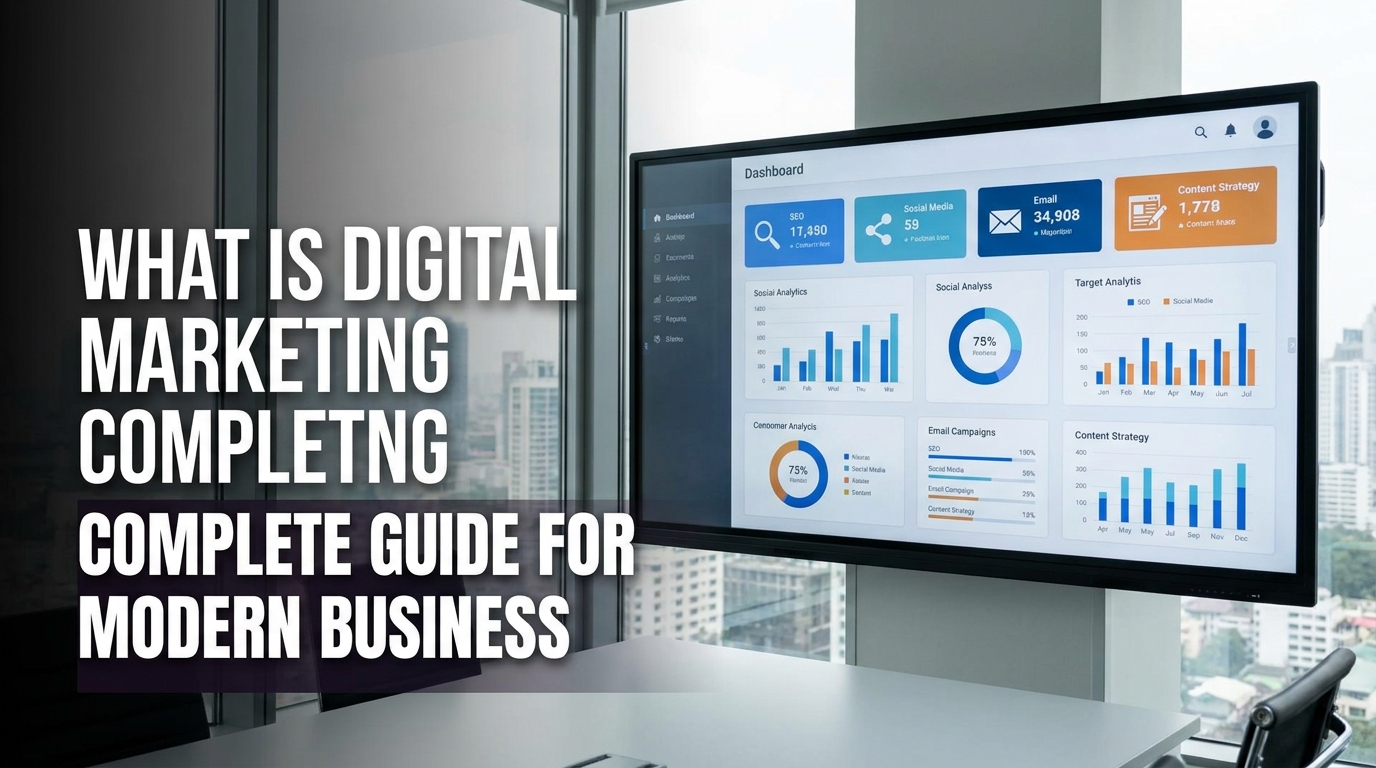 What Is Digital Marketing Complete Guide for Modern Business