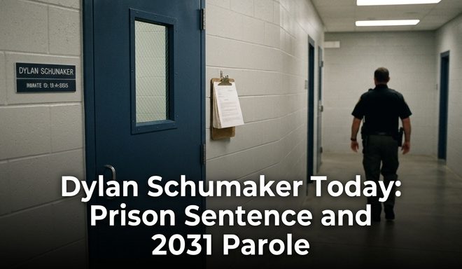 Dylan Schumaker Today: Prison Sentence and 2031 Parole