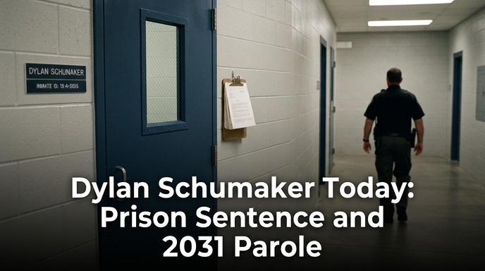 Dylan Schumaker Today: Prison Sentence and 2031 Parole