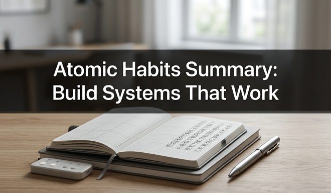 Atomic Habits Summary: Build Systems That Work